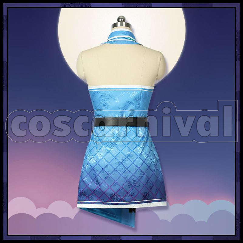 Selen Tatsuki Cosplay cosplay costume from NIJISANJI EN, back view 2
