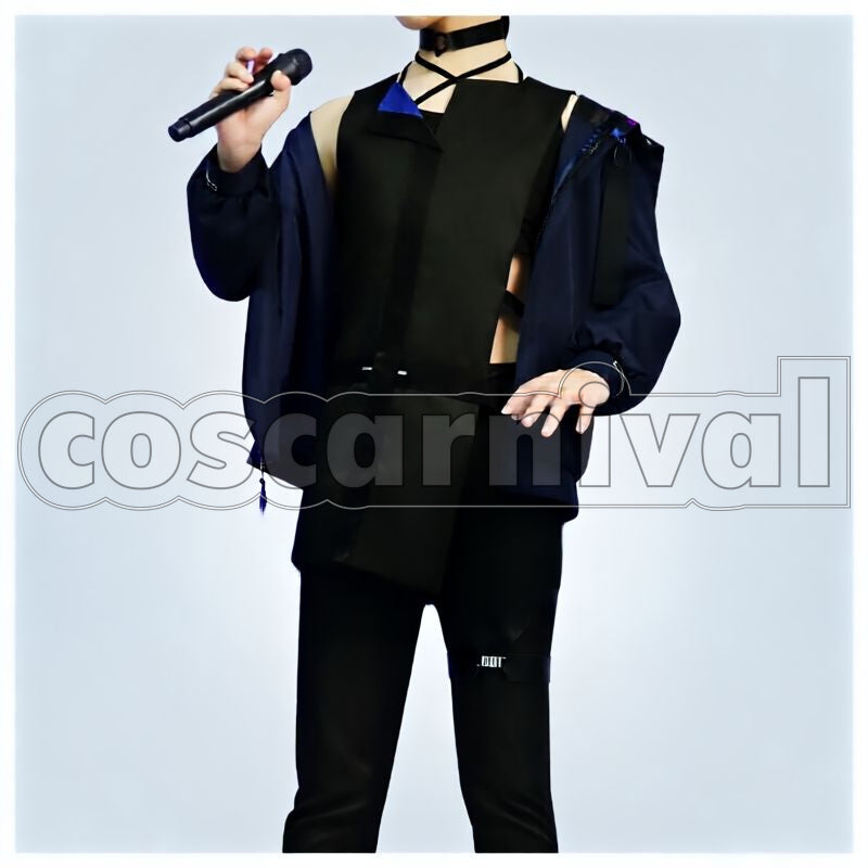 Yugo Asuma Cosplay cosplay costume from NIJISANJI EN, front view 1