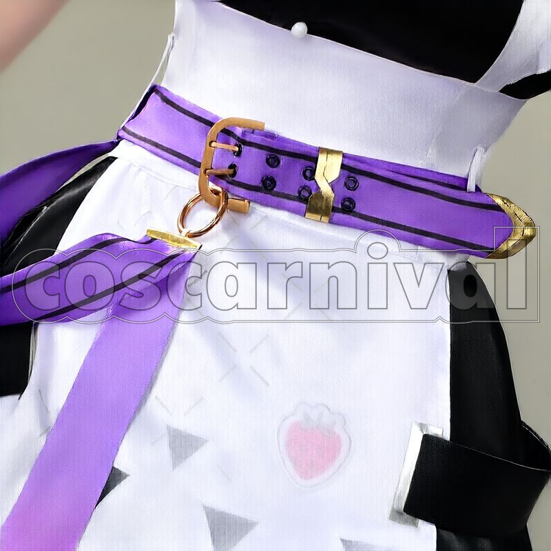 Kana-chan April Fools Maid Cosplay cosplay costume from NIJISANJI Fura, detail 3 view 2