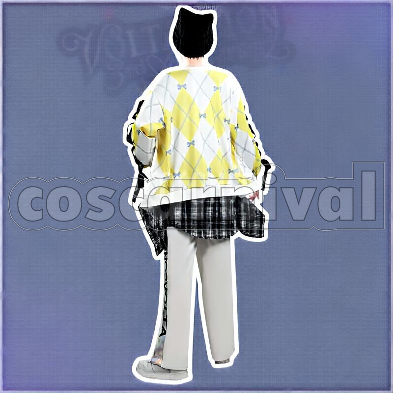 Kanato 3rd Anniversary Cosplay cosplay costume from NIJISANJI Fura, back view