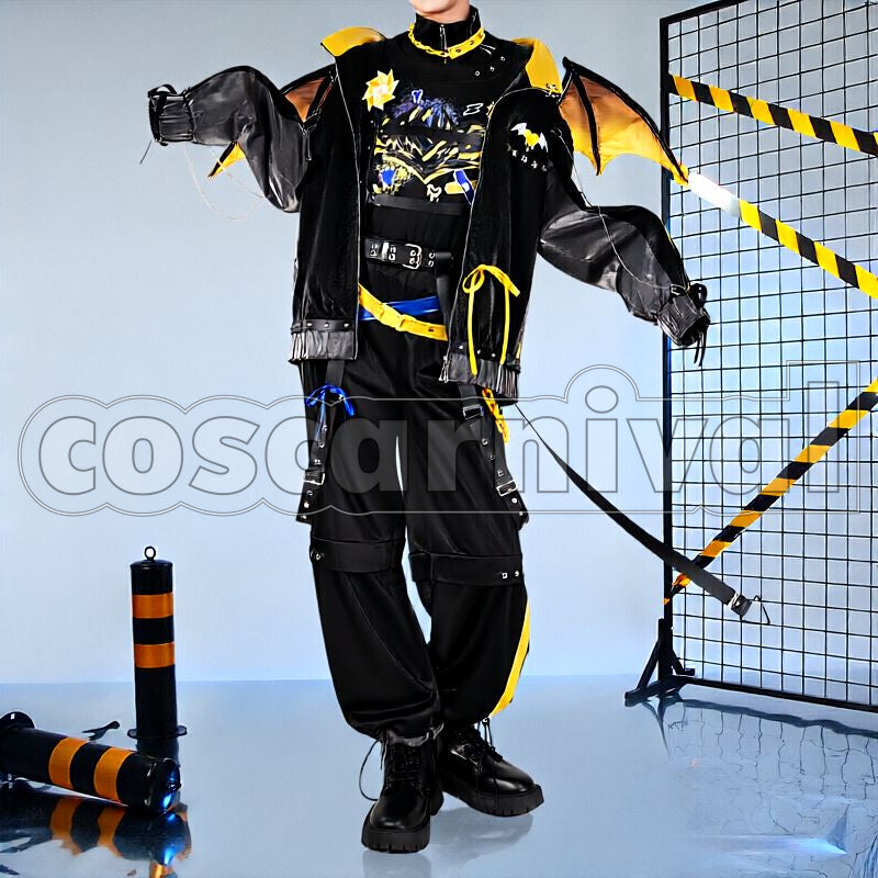 Kanato Devilish Nightmare Merch Outfit Cosplay cosplay costume from Nijisanji Fura, front view 2