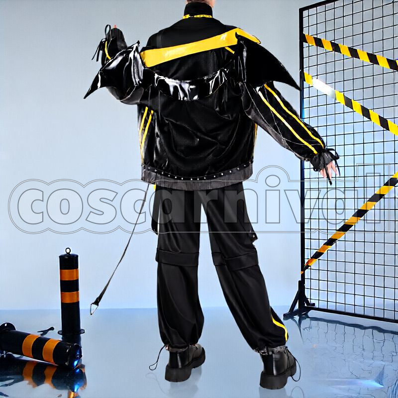 Kanato Devilish Nightmare Merch Outfit Cosplay cosplay costume from Nijisanji Fura, back view 1