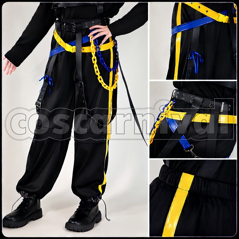 Kanato Devilish Nightmare Merch Outfit Cosplay cosplay costume from Nijisanji Fura, front view 6