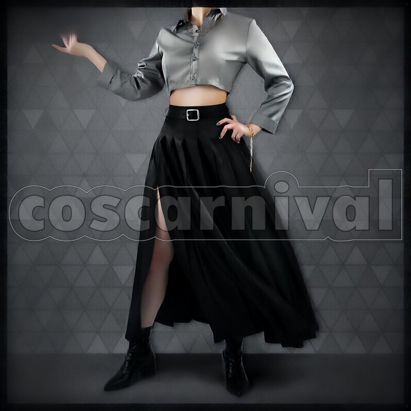 Kaede Nanajigen Seitokai Cosplay cosplay costume from NIJISANJI Higuchi, front view 3
