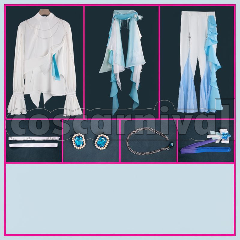 Sho 8th Anniversary Cosplay cosplay costume from NIJISANJI Hoshirube, set view