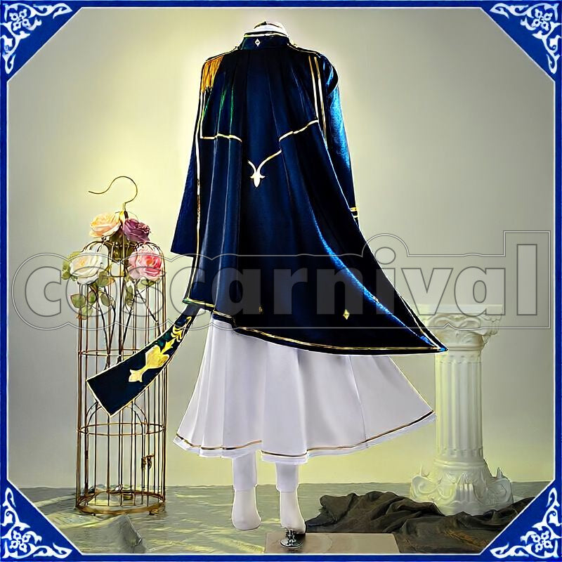 FANTASIA 4th Anniversary Live Outfit Cosplay cosplay costume from Nijisanji Ibrahim, back view