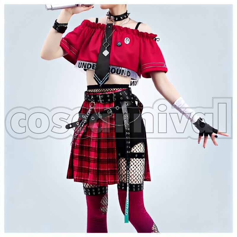Nozomi Cosplay cosplay costume from NIJISANJI Ishigami, front view 1
