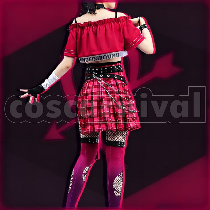 Nozomi Cosplay cosplay costume from NIJISANJI Ishigami, back view
