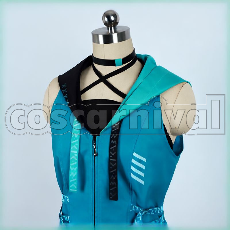 Roco Cosplay cosplay costume from NIJISANJI Kaburaki, front view 5