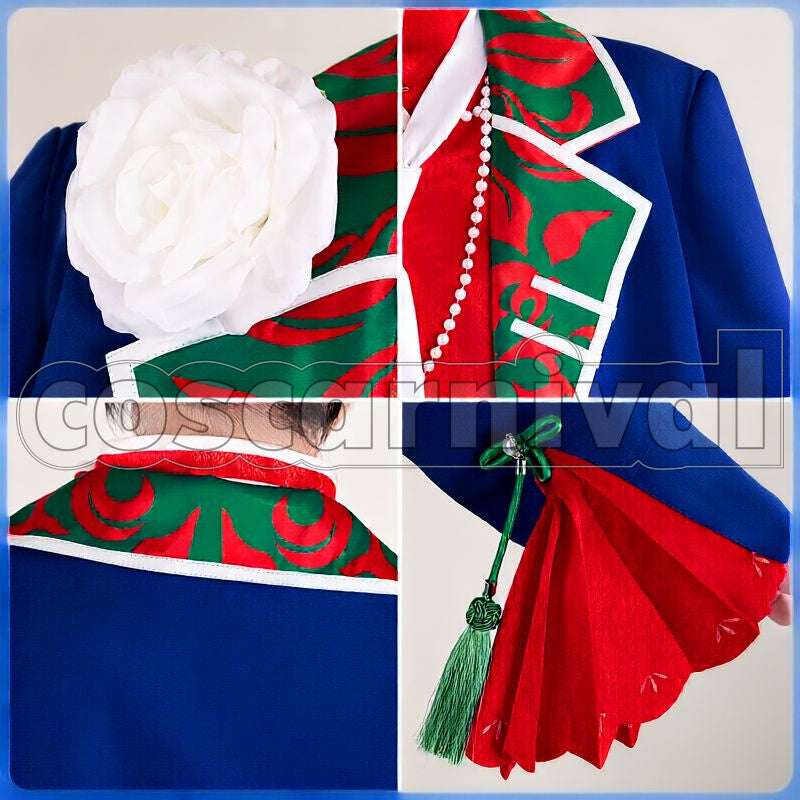 Rose Valentine Merch Outfit with Coat Cosplay cosplay costume from NIJISANJI Kaisei, detail-1