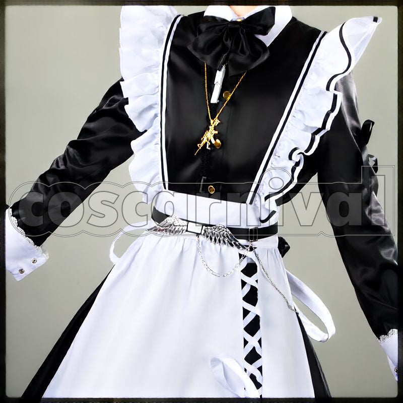 Maid Outfit New Cosplay cosplay costume from NIJISANJI Kanae, detail 1 view 1