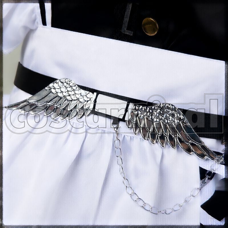 Maid Outfit New Cosplay cosplay costume from NIJISANJI Kanae, detail 1 view 2