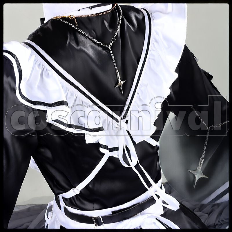 Maid Outfit New Cosplay cosplay costume from NIJISANJI Kanae, detail-7