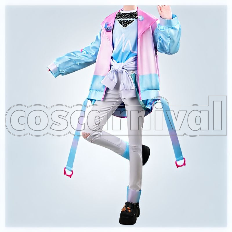 PokecoloTwin Outfit Cosplay cosplay costume from Nijisanji Kanae, front view 1