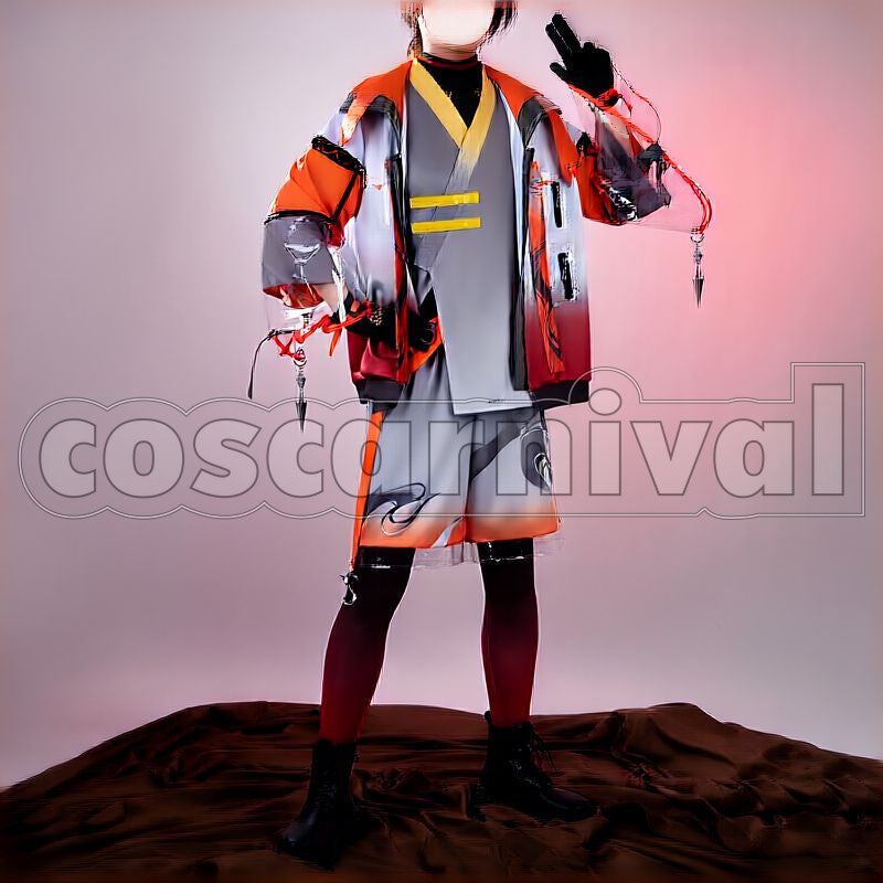 Yusei Cosplay cosplay costume from Nijisanji Kitami, front view 2