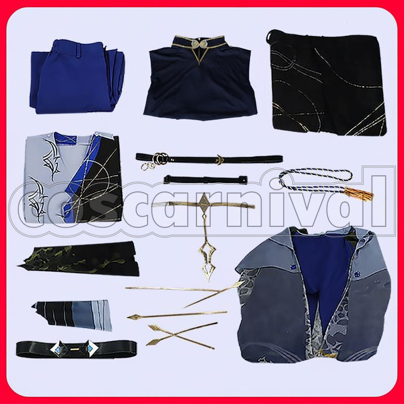 Rou Cosplay cosplay costume from NIJISANJI Koyanagi, set view