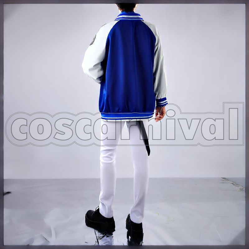 Rou Debut Half-Anniversary Cosplay cosplay costume from NIJISANJI Koyanagi, back view 1