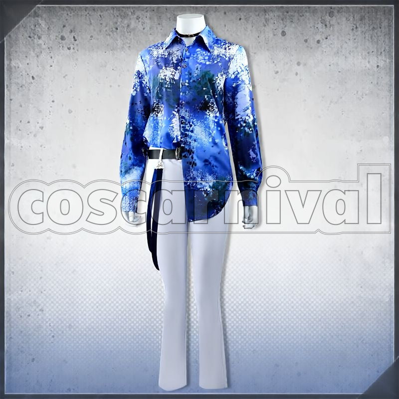 Rou Debut Half-Anniversary Cosplay cosplay costume from NIJISANJI Koyanagi, front view 5