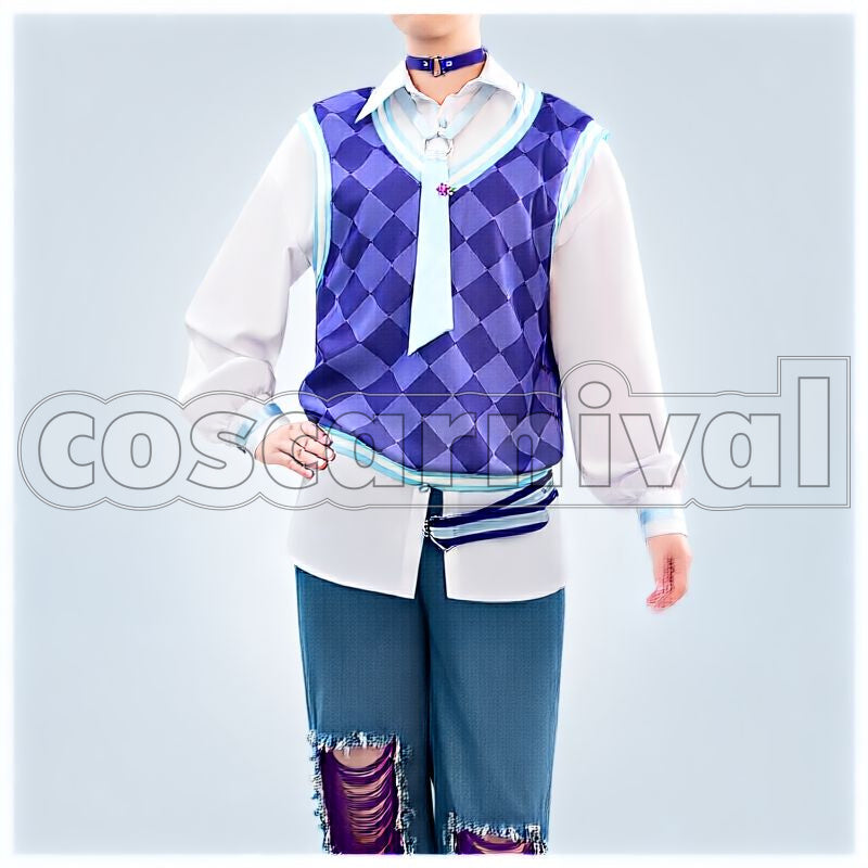 Rou Gyaurufu Merch Outfit Cosplay cosplay costume from NIJISANJI Koyanagi, front view 1