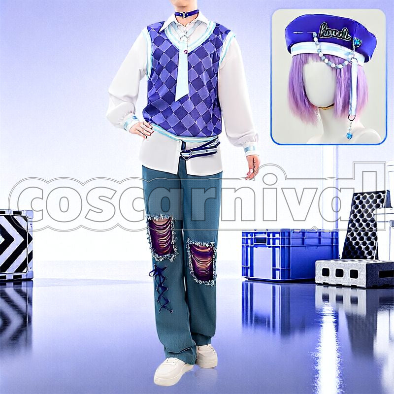 Rou Gyaurufu Merch Outfit Cosplay cosplay costume from NIJISANJI Koyanagi, front view 2