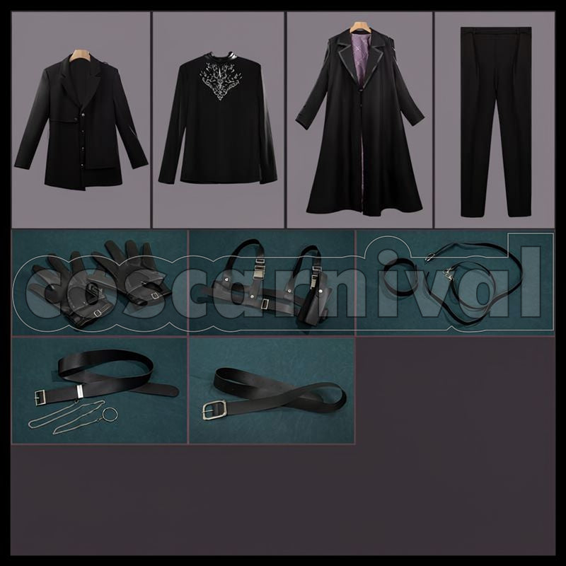 2025 New Outfit Cosplay cosplay costume from NIJISANJI Kuzuha, new outfit 27734 set view