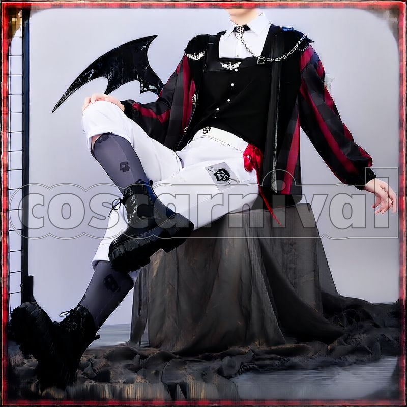 6th Anniversary Outfit Cosplay cosplay costume from Nijisanji Kuzuha, front view 2