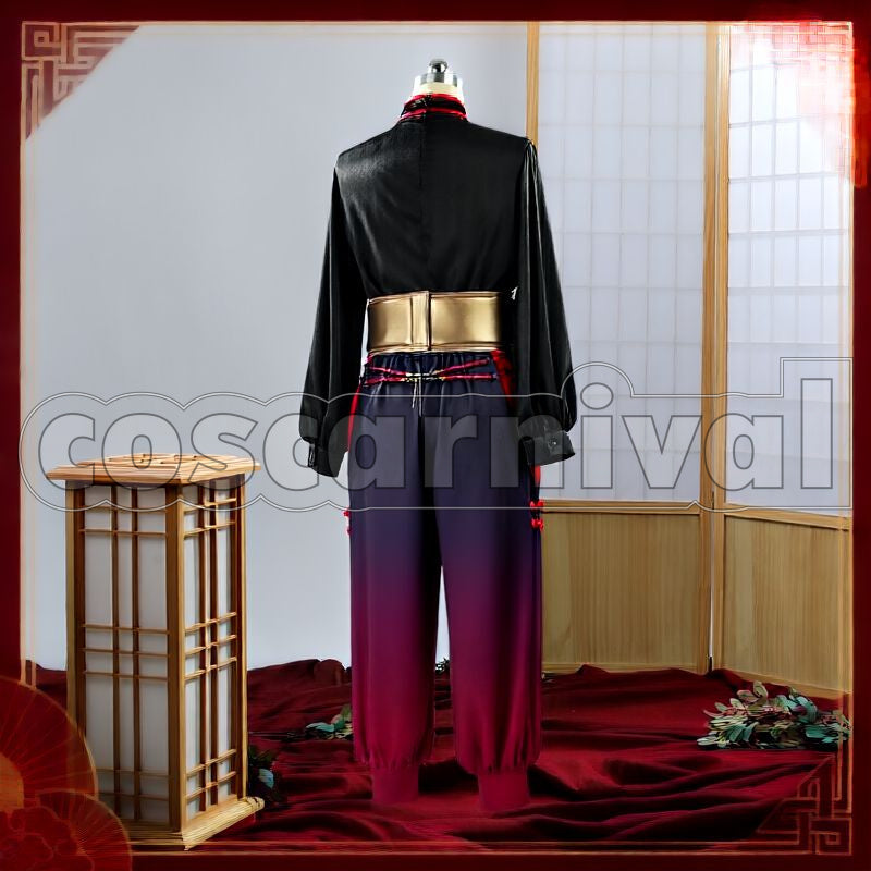 China-Style New Outfit Cosplay cosplay costume from NIJISANJI Kuzuha, back view 2