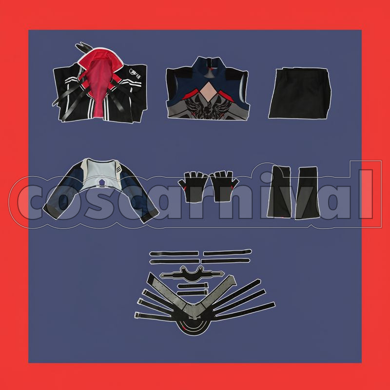 Iroas Cosplay cosplay costume from NIJISANJI Lauren, set view