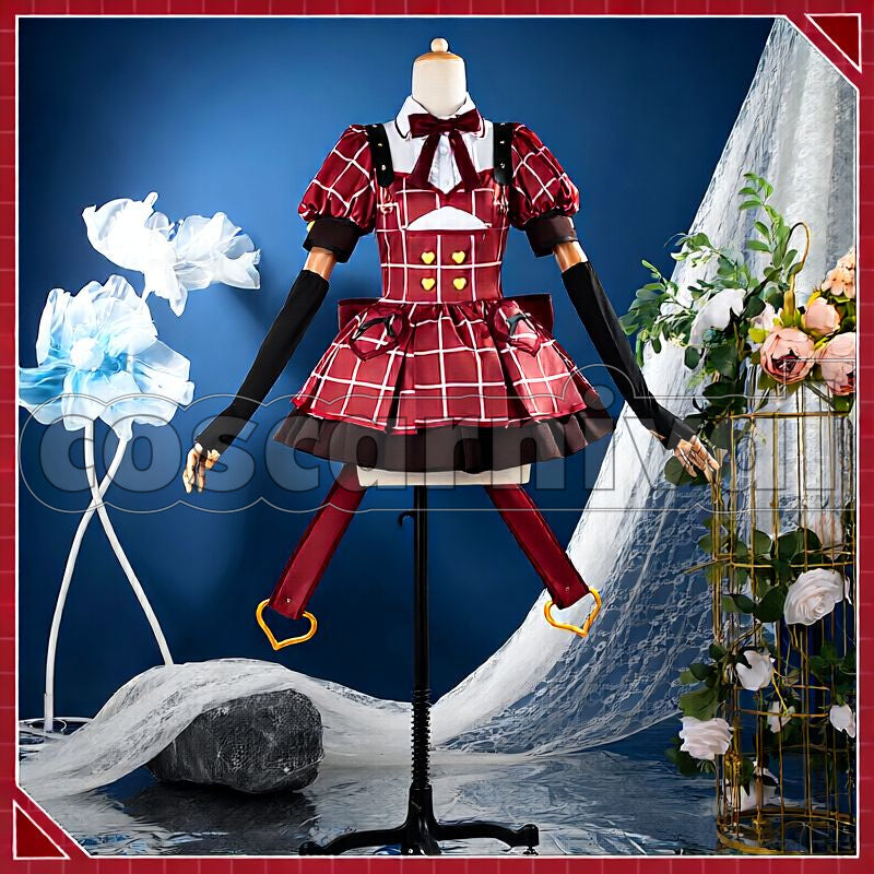 Ririmu Sign is B MV Outfit Cosplay cosplay costume from Nijisanji Makaino, front view 3
