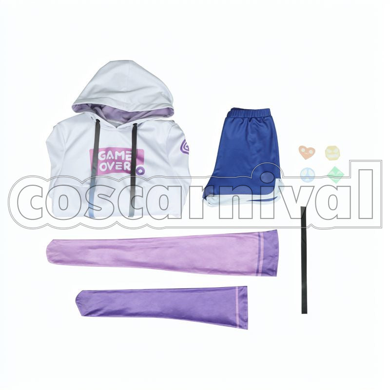 Melatika Cosplay cosplay costume from NIJISANJI Mika, set view