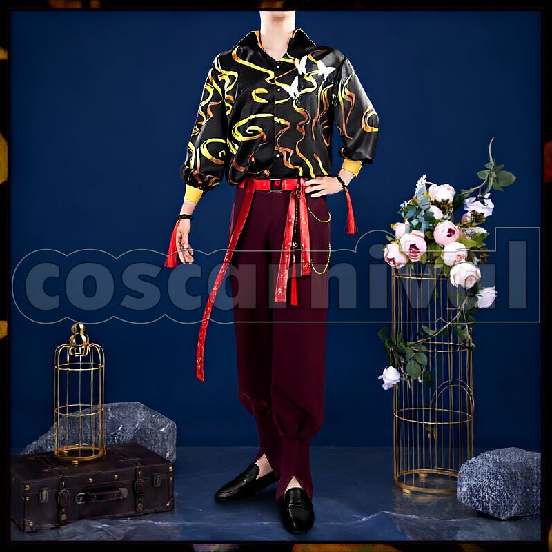 Kestrel 1st Anniversary New Outfit Cosplay cosplay costume from Nijisanji Milan, front view 2