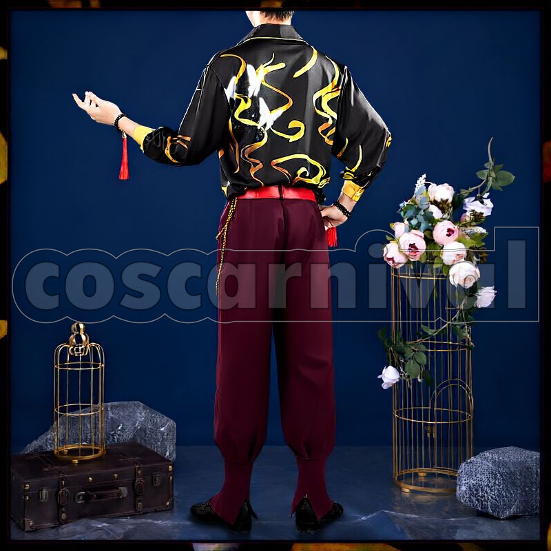 Kestrel 1st Anniversary New Outfit Cosplay cosplay costume from Nijisanji Milan, back view 1