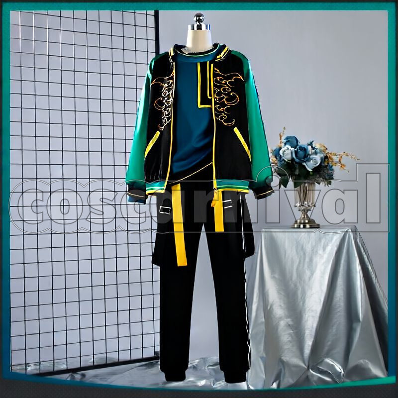 Kagetsu Debut Half-Anniversary Cosplay cosplay costume from NIJISANJI Murakumo, front view 2