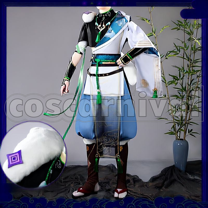 Kagetsu Post-Transformation Cosplay cosplay costume from Nijisanji Murakumo, front view 2