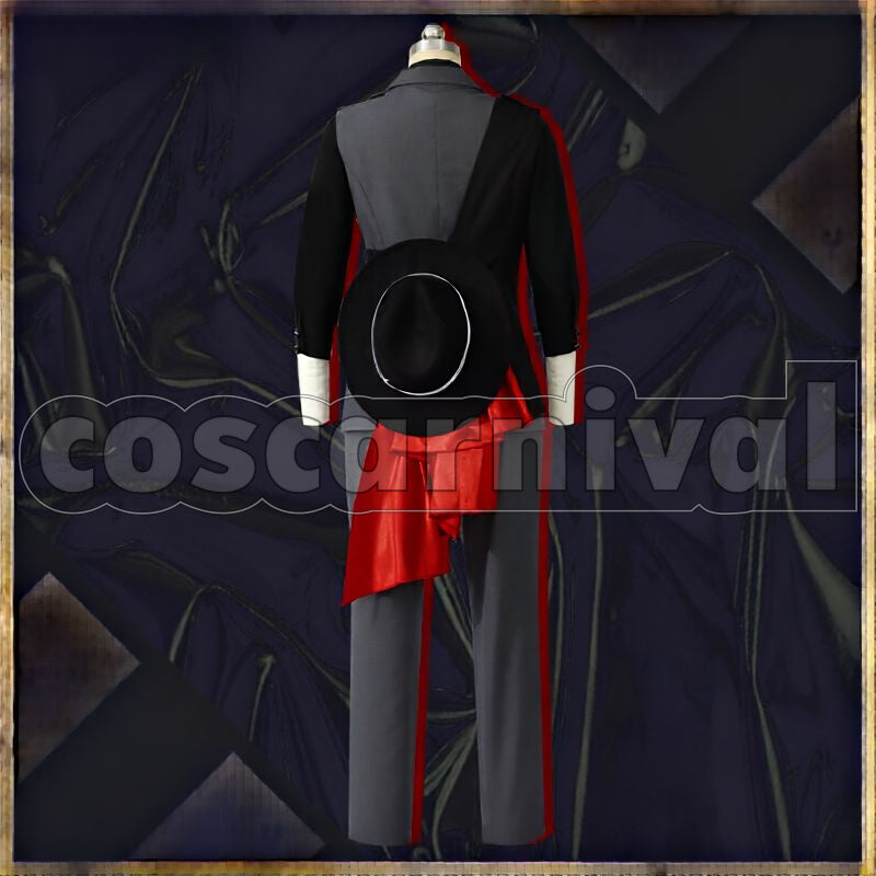 Kagami Hayato Cosplay cosplay costume from NIJISANJI ROF-MAO, back view 1