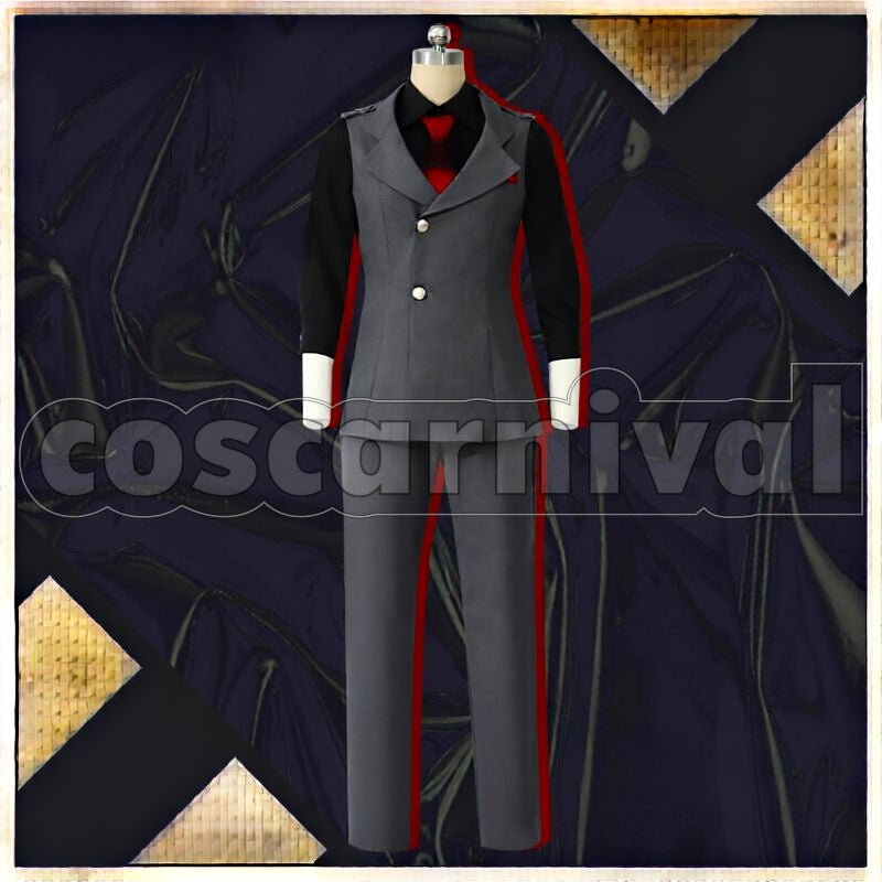 Kagami Hayato Cosplay cosplay costume from NIJISANJI ROF-MAO, front view 3