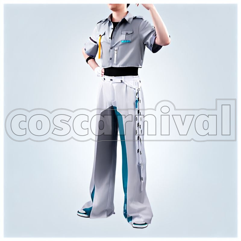 Kaida Haru 1st Full Album Overflow 2nd Anniversary Outfit Cosplay cosplay costume from Nijisanji ROF-MAO, front view 1