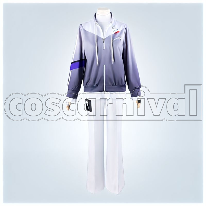 Kenmochi Toya 1st Full Album Overflow 2nd Anniversary Outfit Cosplay cosplay costume from Nijisanji ROF-MAO, front view 1