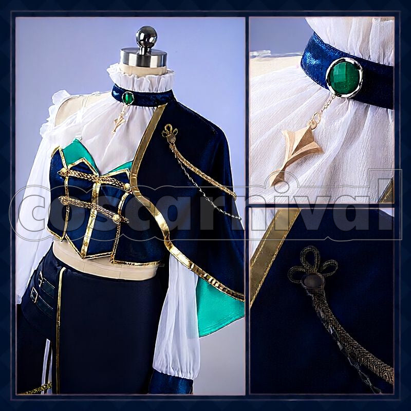 SYMPHONIA 5th Anniversary Live Outfit Cosplay cosplay costume from Nijisanji Ryushen, detail 3 view 1