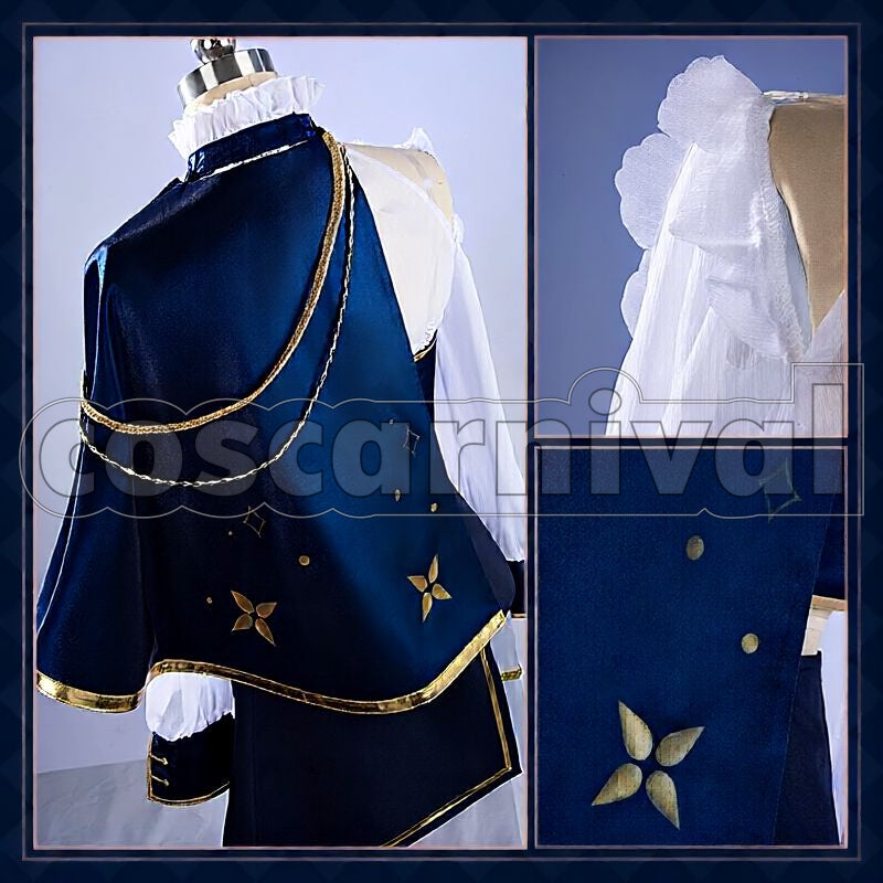 SYMPHONIA 5th Anniversary Live Outfit Cosplay cosplay costume from Nijisanji Ryushen, detail 4 view 1