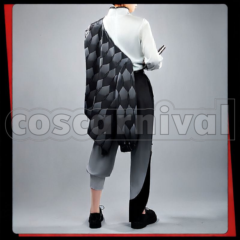 Ittetsu Asia Travel 2023 Cosplay cosplay costume from NIJISANJI Saiki, back view