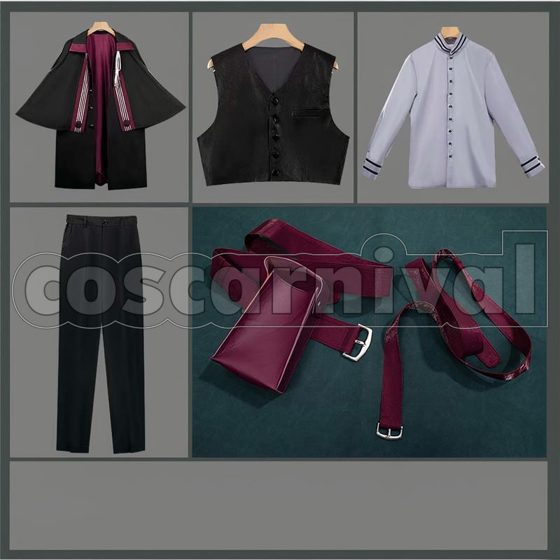 Ittetsu New Outfit Cosplay cosplay costume from NIJISANJI Saiki, set view