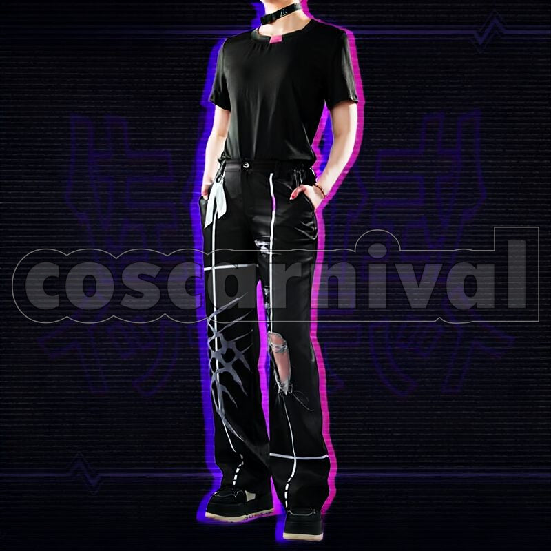 Ittetsu Transformed Version Cosplay cosplay costume from NIJISANJI Saiki, front view 4