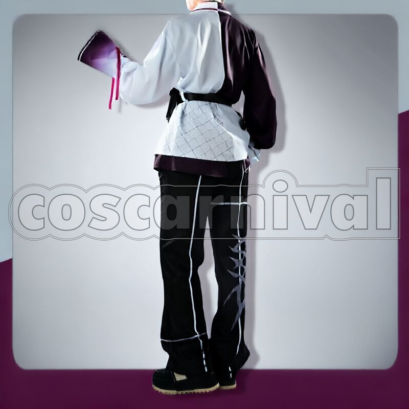 Ittetsu Without Jacket Cosplay cosplay costume from NIJISANJI Saiki, back view