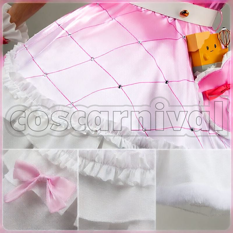 Berry White Bright Live! White Day Cosplay cosplay costume from NIJISANJI Saotome, detail-4