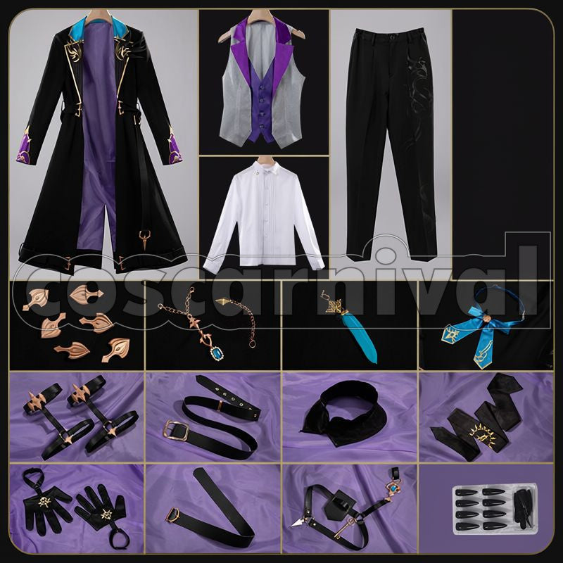 Ness Cosplay cosplay costume from Nijisanji Sasaki, set view