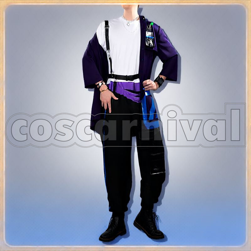 Ness New Outfit Cosplay cosplay costume from Nijisanji Sasaki, front view 3