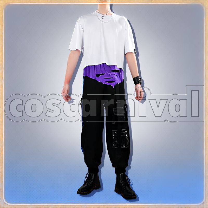 Ness New Outfit Cosplay cosplay costume from Nijisanji Sasaki, front view 5