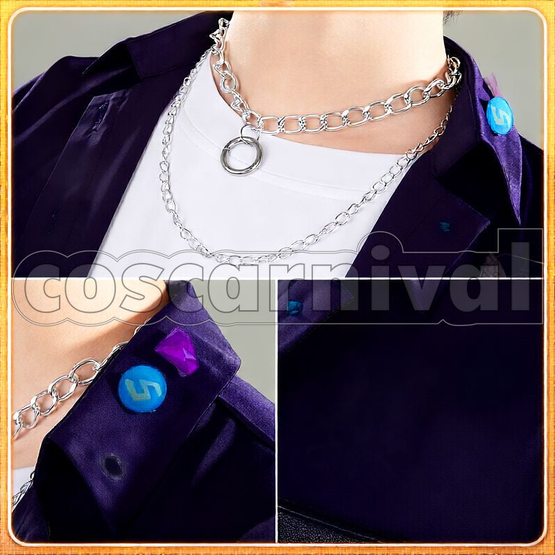 Ness New Outfit Cosplay cosplay costume from Nijisanji Sasaki, detail 1 view 2