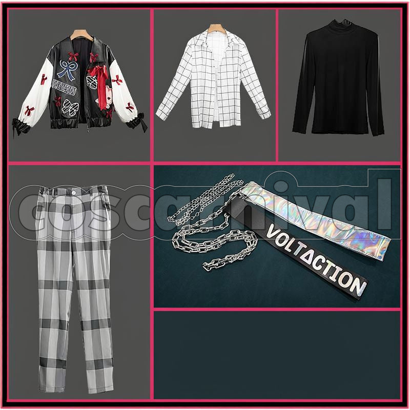 Dazzlegarden 3rd Anniversary Cosplay cosplay costume from NIJISANJI Seraph, set view